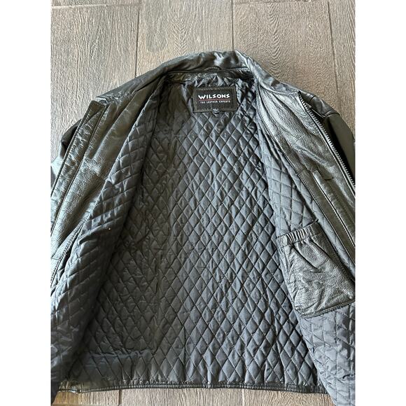 Wilson's Leather Jacket Men's Size Large - Picture 3 of 8